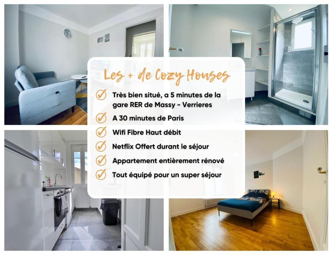 Cozy Appart' 2 Centre Ville Proche Gare Massy - Cozy Houses Εξωτερικό φωτογραφία
